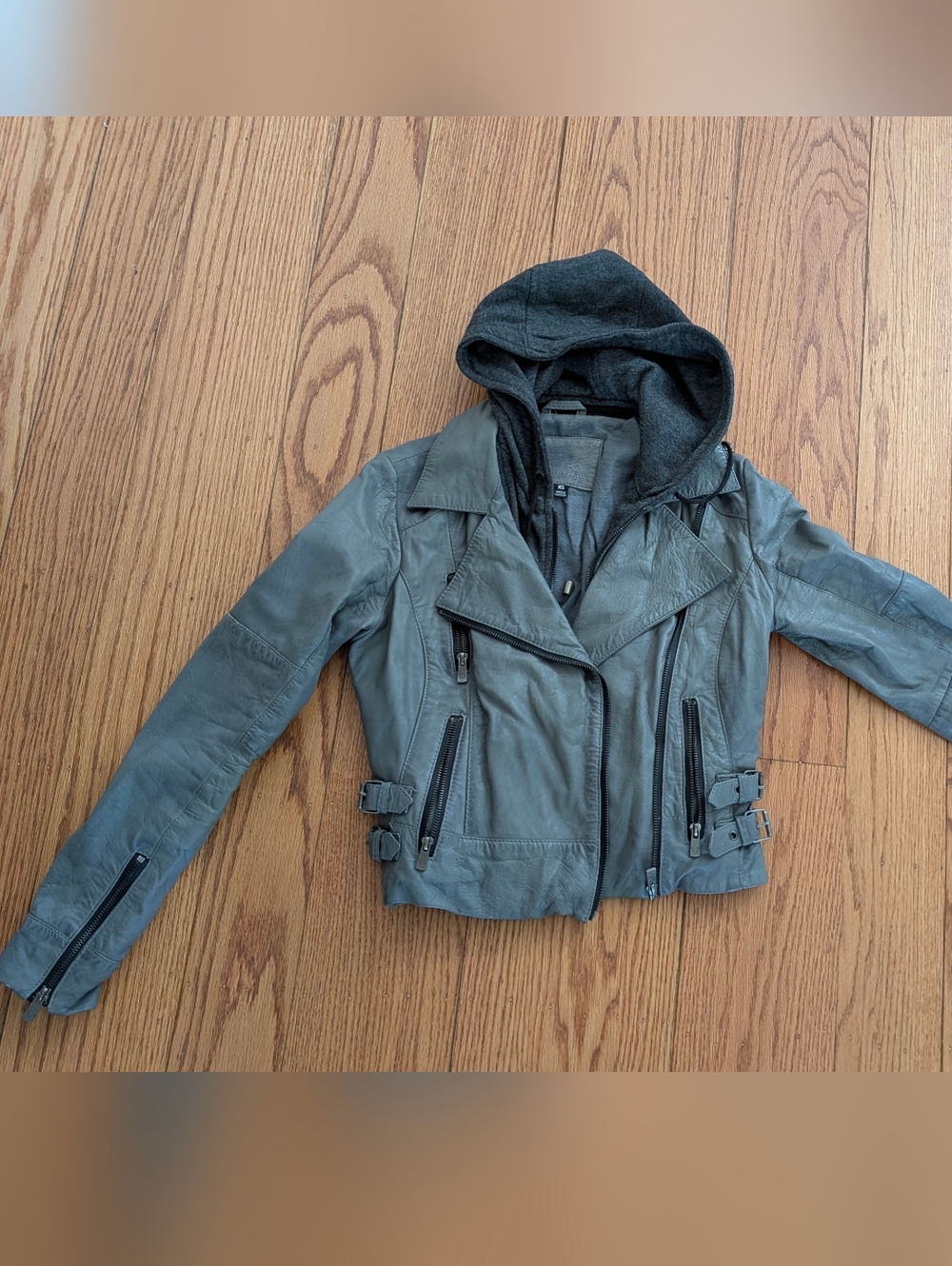 Bod & Christensen  Leather Moto Jacket